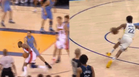 拜伦07年隔扣AK47和你扣东契奇哪球更佳？维金斯：那是历史经典