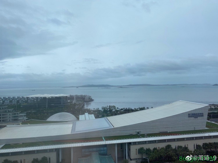 接龙游戏？厦门天气报道员周琦再次上线：阴天