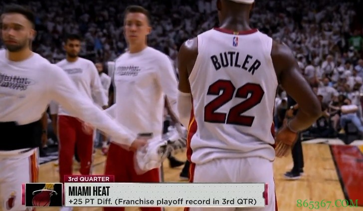 Let's go HEAT? 热火第三节净胜绿军25分 创队史季后赛纪录