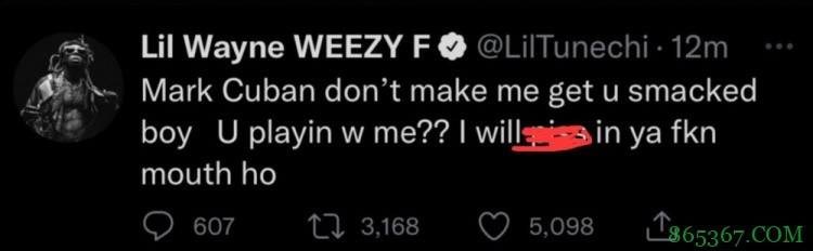 ?急了?说唱歌手回应库班后删除:和我玩?别逼我揍你!