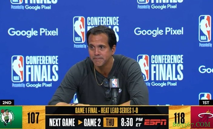 斯波:第三节巴特勒表现鼓舞了队友 那两个抢断改变了比赛走势