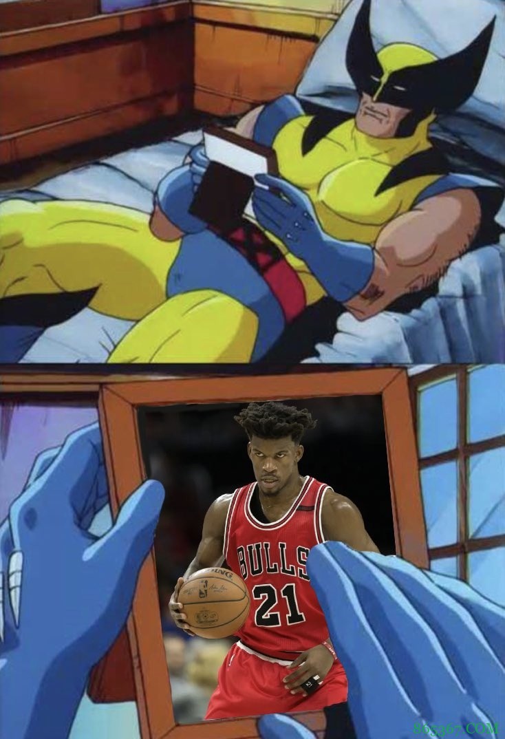 甚是想念！！公牛球迷晒合成照片表达对巴特勒的思念