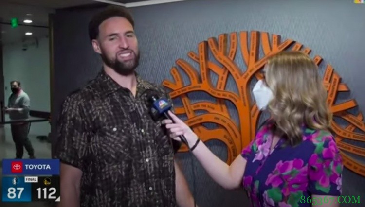 继续骑车来球馆?克莱:骑车途经湾区 欣赏船只美景 让我心态极佳