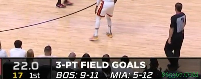 全员开挂（除了斯玛特）！绿军首节三分球11投9中！