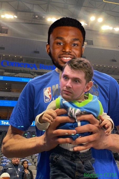 【篮图篮趣】战斧隔扣东契奇 今天的嘴哥长这样