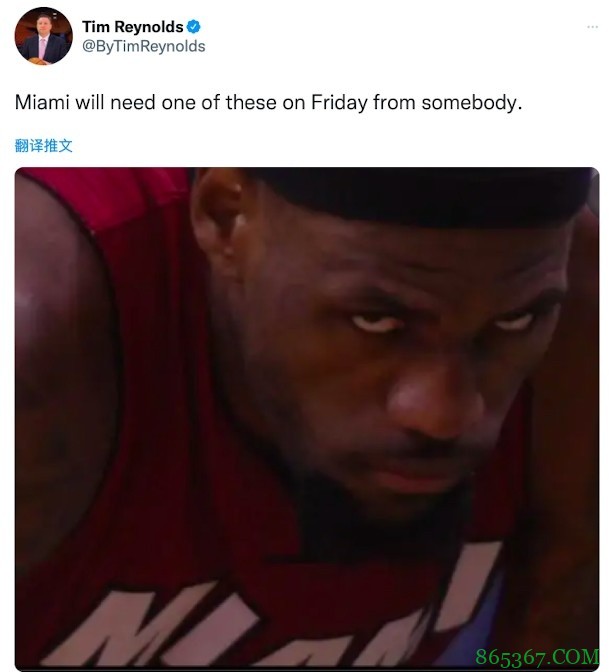 历史惊人相似！美记调侃：G6热火得有人祭出詹姆斯的“死亡之瞳”