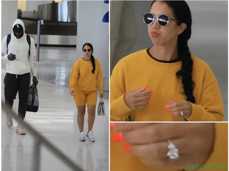 TMZ:小卡疑似已与女友订婚 后者发现记者跟拍偷偷取下钻戒