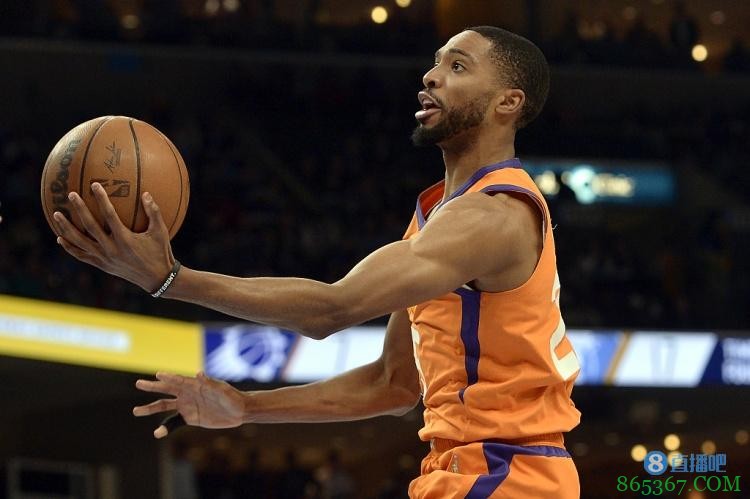 美媒公布本赛季跑动距离榜：太阳布里奇斯居首成为场上最勤奋球员