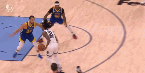 DPOY！库里单防大帽莫兰特 随后怒吼：我TM防死了他！