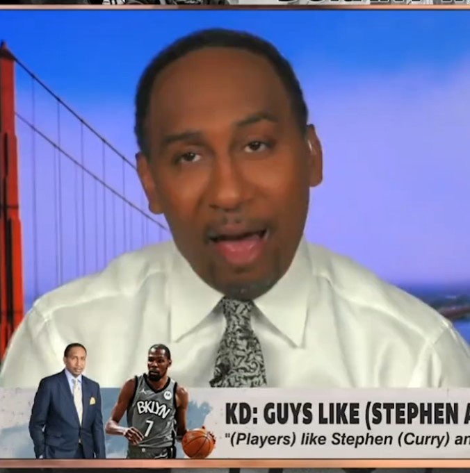 A史密斯强硬回应杜兰特:我拿钱就是谈论你 而不是跟你谈