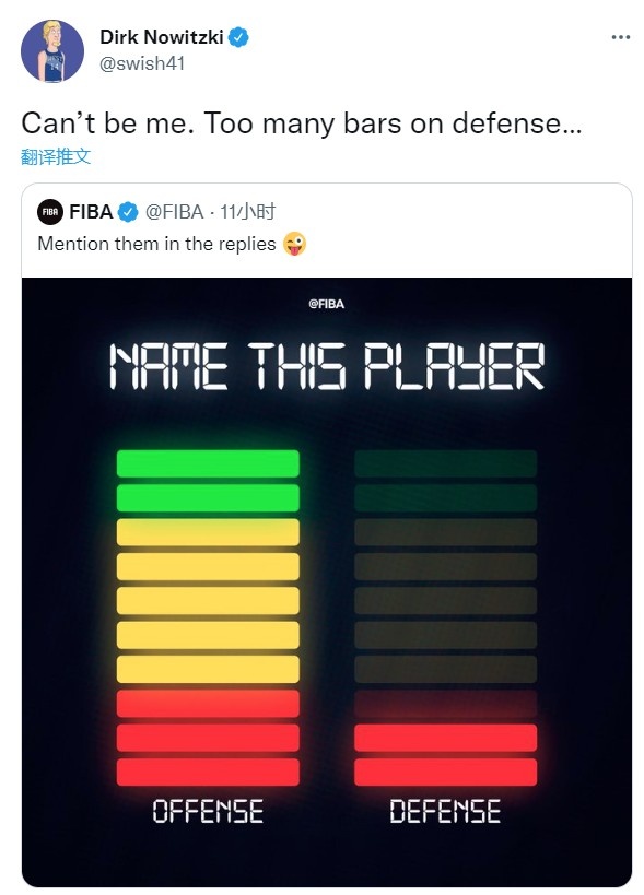 FIBA官方:猜猜这是谁?司机打趣:不可能是我 防守加太多点了