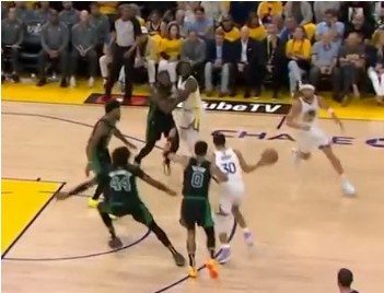 当凯尔特人终于夹击库里，维金斯光照天王山之战