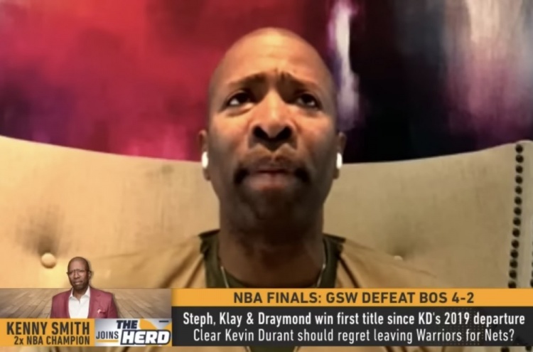 勇士夺冠KD会伤心吗？肯尼：要是我的话 我会证明自己也能夺冠