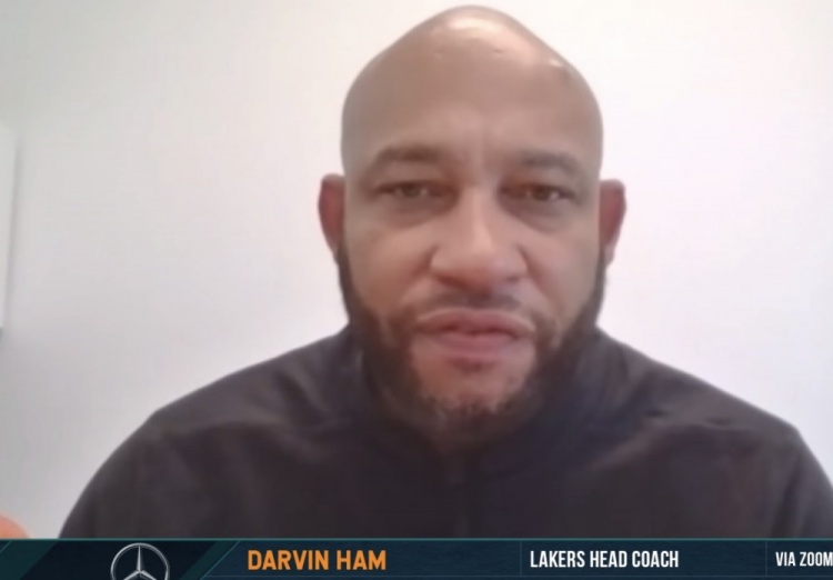 哈姆谈浓眉：当他保持健康时 他是联盟前五、前七的球员