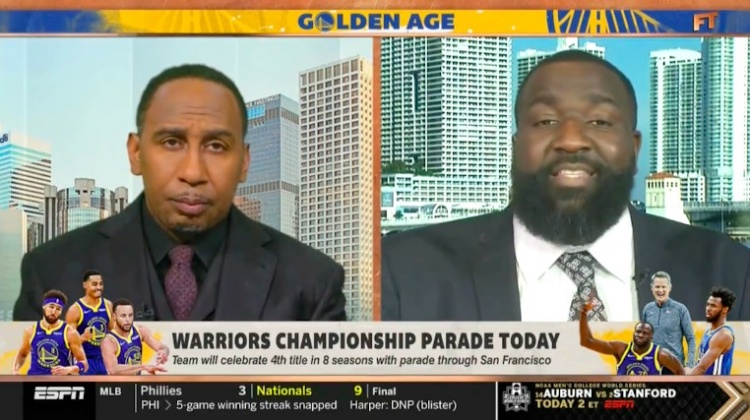 帕金斯：如今联盟没有门面 过去詹姆斯是门面 但现在没有这种球员