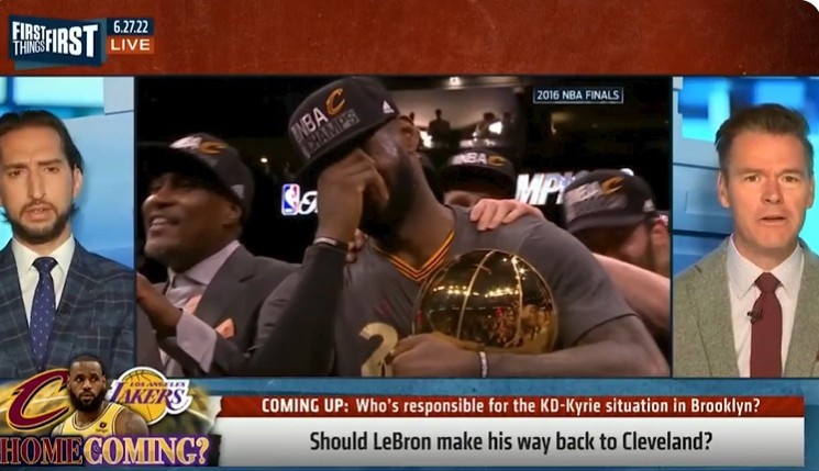 名嘴:希望勒布朗回骑士&这是美丽童话 他与湖人关系可能更破碎