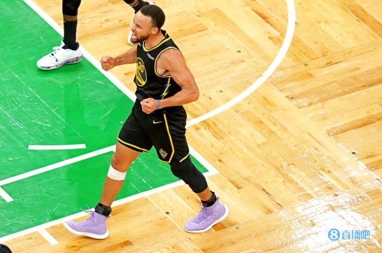 库里本次总决赛三分命中率44% 在至少50次出手情况下为历史最高