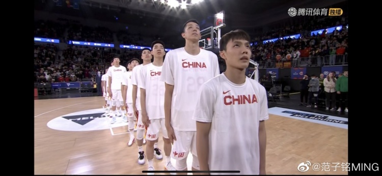 范子铭:我感觉今天必赢&哥几个加油呀 徐中锋看你的了