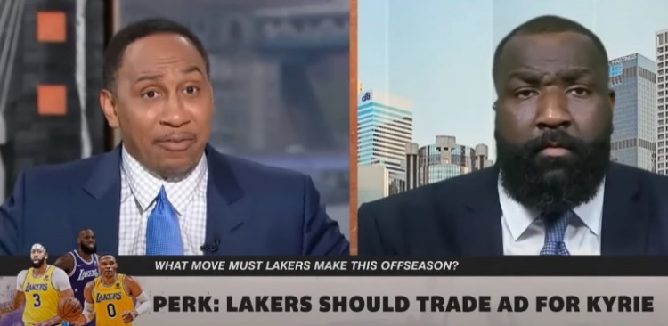 帕金斯:如果我是湖人管理层 我会用浓眉而不是威少换欧文