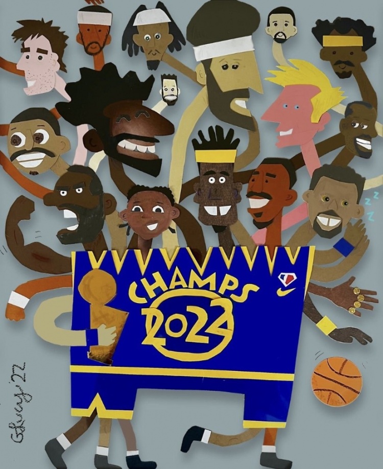 认得出每个人吗?勇媒感叹:夺冠贴画刚完成 夺冠成员已走一半