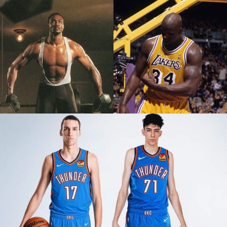 【篮图篮趣】?以前的NBA内线vs现在的NBA内线?