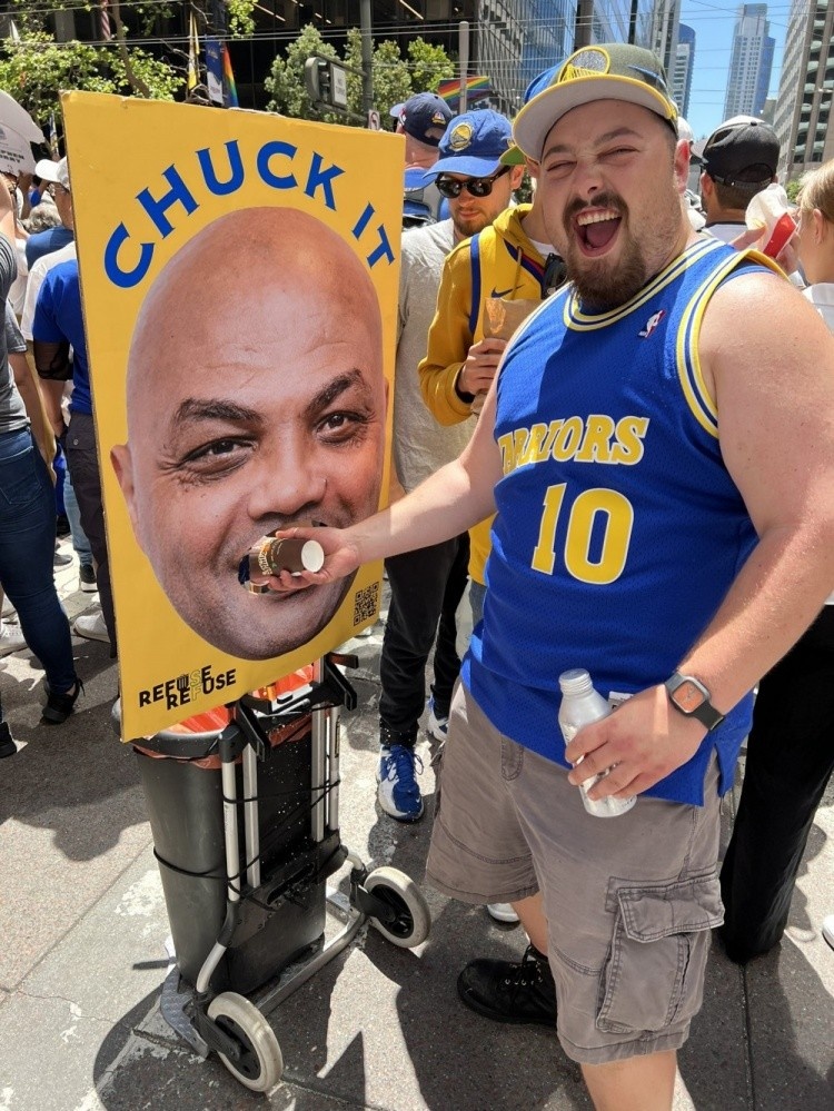 巴克利再谈“我爱水花但我恨勇士球迷” 周围充满了快活的空气