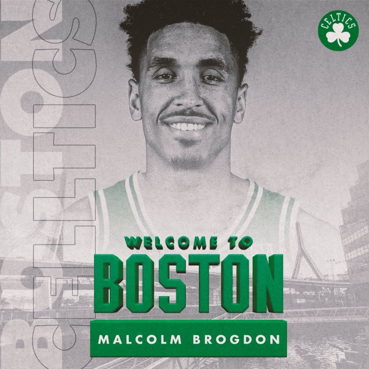 步行者官方：正式将布罗格登交易至绿军 得到23年首轮&五位球员