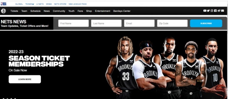 篮网下赛季季票销售宣传报中 杜兰特&欧文均有上镜