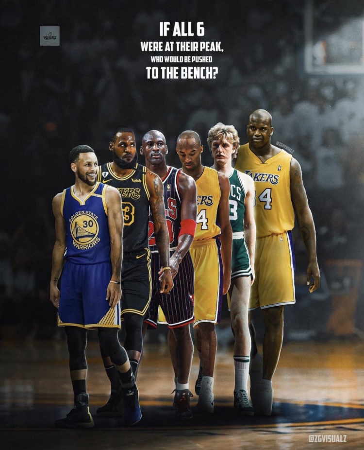 美媒:库詹乔科鸟鲨同队且都在巅峰期 你会选择让谁打替补?