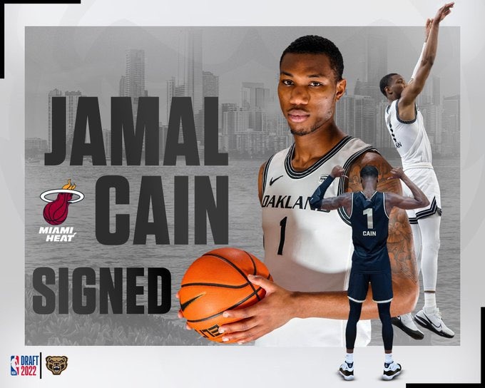 官方:热火签下23岁落选前锋贾马尔-凯恩