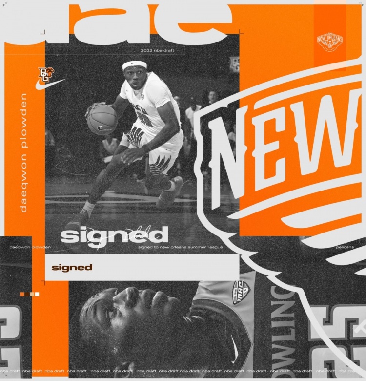 队记:鹈鹕与落选秀戴奎翁-普劳登签下一份Exhibit 10合同