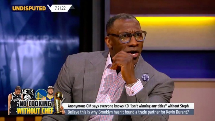 名嘴：KD曾有机会证明没库里自己也能行 现在他不想努力只想躺平