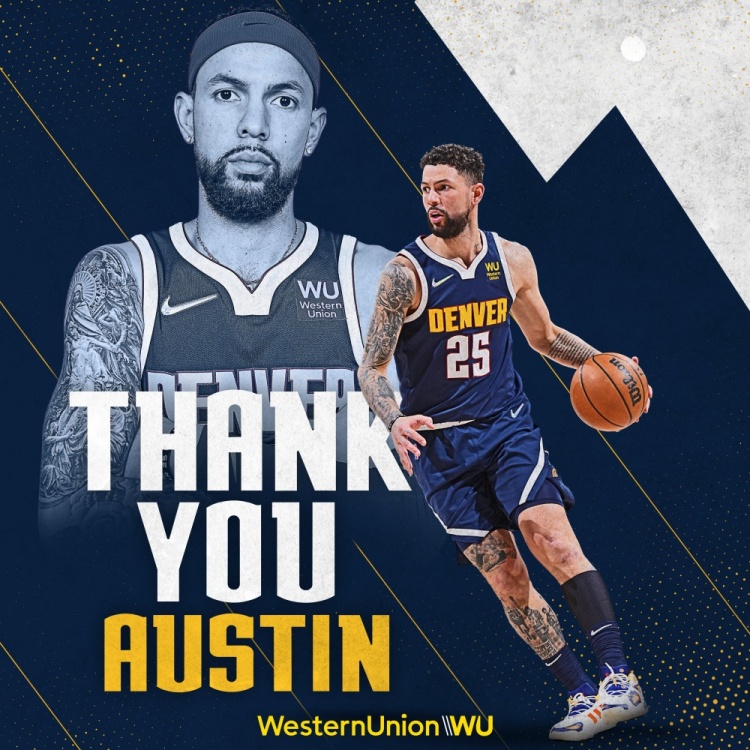 掘金官方致谢小里弗斯:谢谢你 我们有过很多快乐的时光