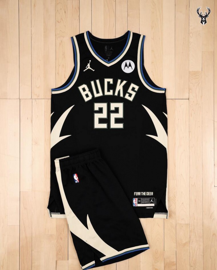 颜值如何？雄鹿官方公布球队新赛季主题版球衣?