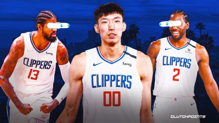 流言传到大洋彼岸!美媒晒周琦加盟快船特效图:卡椒望眼欲穿