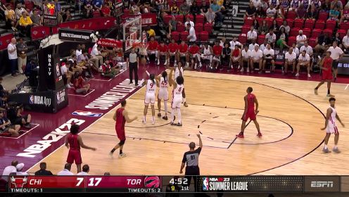 ?NBA夏联-琼斯17+5 特里14分 班顿18分 公牛轻取猛龙