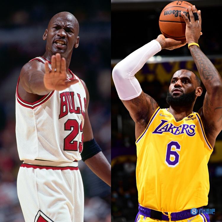 NBA历史唯三生涯场均27+5+5球员:Logo男乔丹詹姆斯