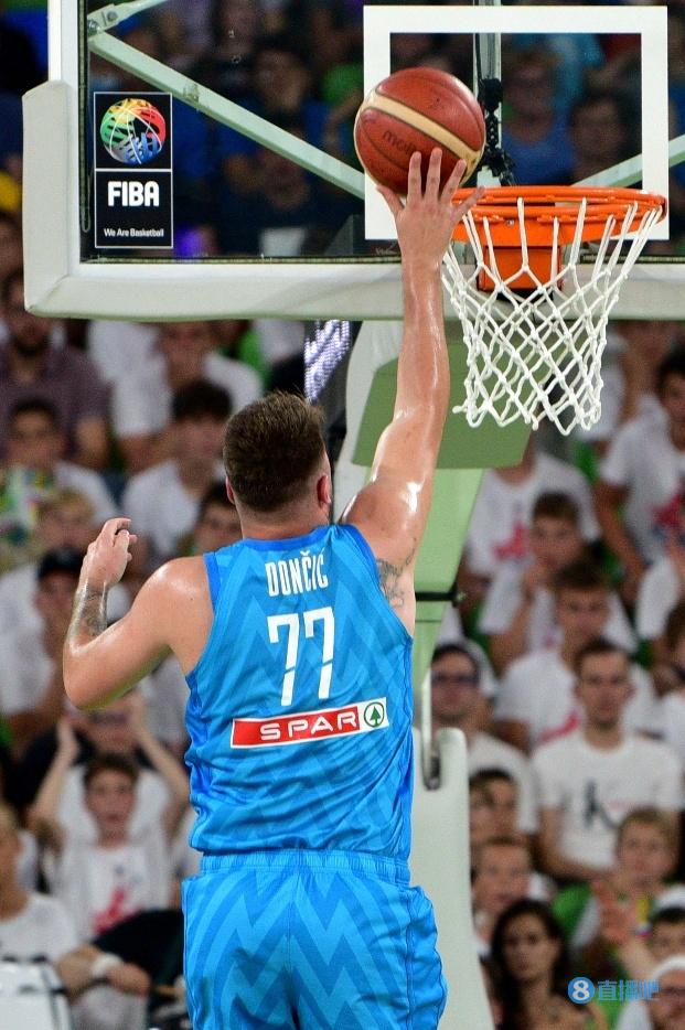 东契奇砍31分10板6助2断&德拉季奇20分 斯洛文尼亚3分险胜瑞典