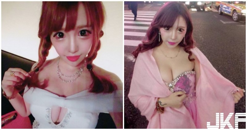 櫻花妹「馬路大露粉紅雪乳」，豪放尺度「車頭燈差點掉出來」！