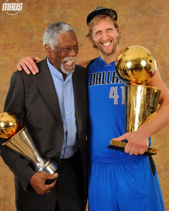 独行侠官方悼念拉塞尔:真正的传奇 你将被永远铭记!