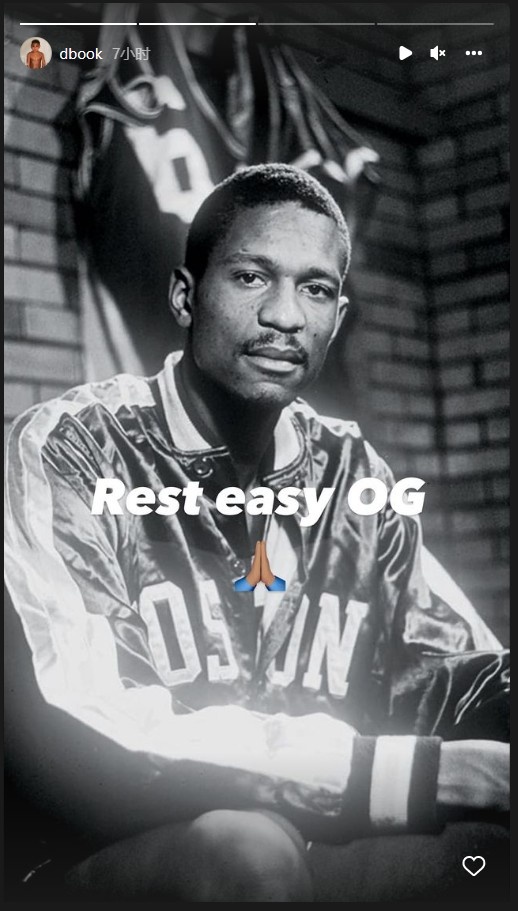 布克缅怀拉塞尔:好好休息OG??