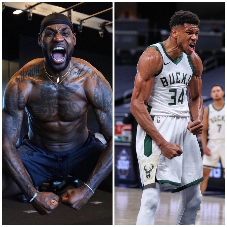 【夜谈会】只论身材!你认为巅峰詹姆斯和字母哥谁的更恐怖?