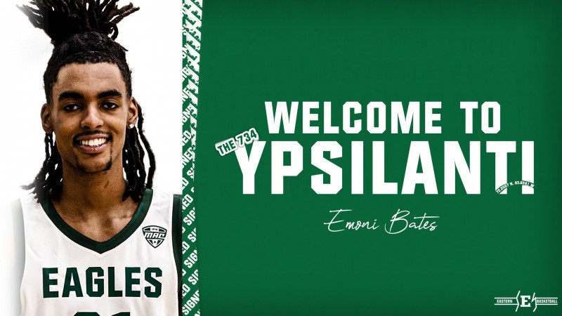 模板为KD!官宣:前全美第一高中生贝茨转学至东密歇根大学