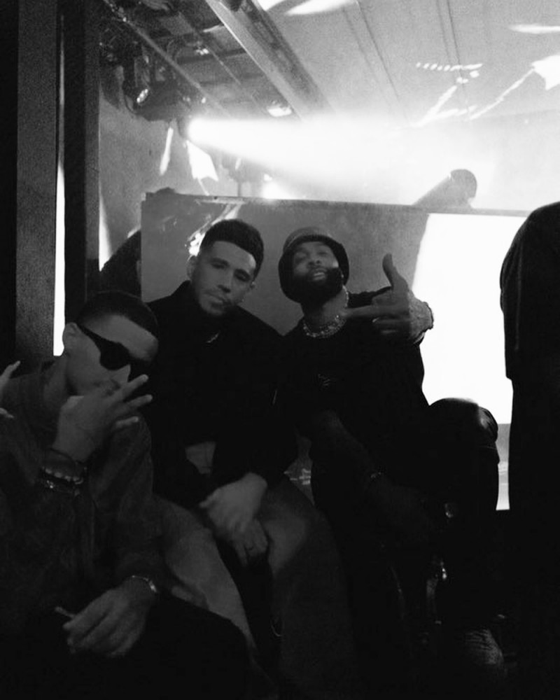 三大潮男!库兹马更新社媒晒与布克&OBJ合照:现状