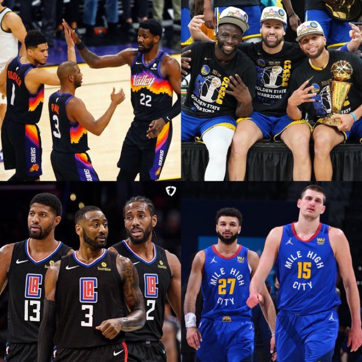 狂野西部！美媒晒西部各强队下赛季核心阵容