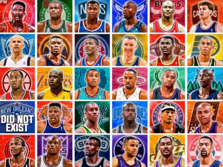 美媒评90年代各队最佳:公牛乔丹无争议 奥尼尔独占两席