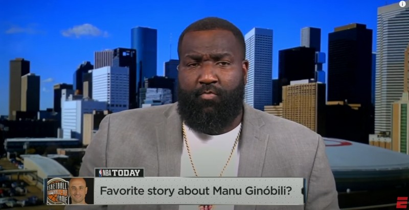 与马努交手的记忆?帕金斯借机吹自己:2012年西决G3我帽了他