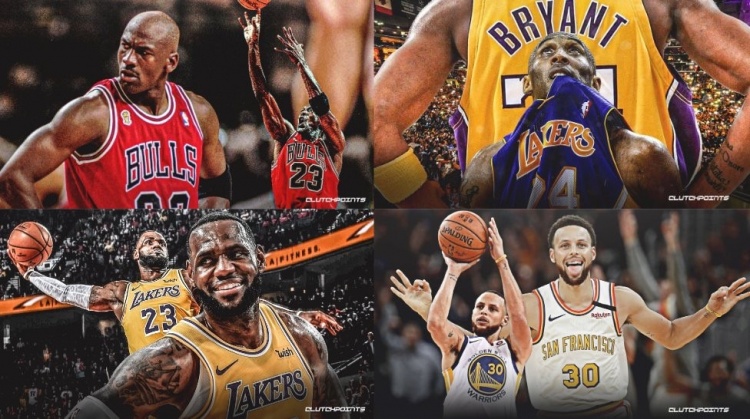 美媒发问:乔丹/科比/詹姆斯/库里 4人的影响力从大到小依次是?