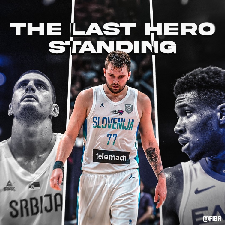 欧锦赛三大巨星已淘汰两人!FIBA官方:东契奇明日会如何?