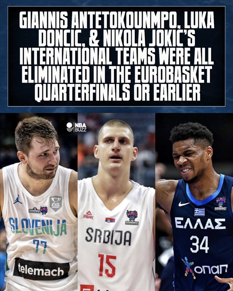 怎么看?NBA三大神兽都无缘欧锦赛四强